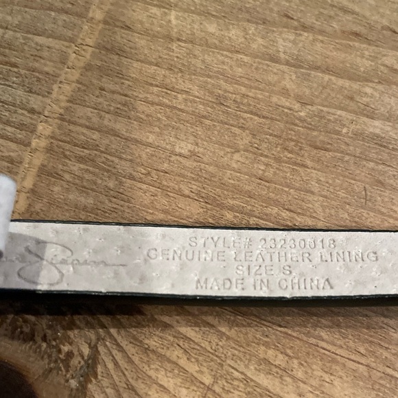 Jessica Simpson animal print gold skinny belt Business Casual Boho Festival Sm - Picture 6 of 7